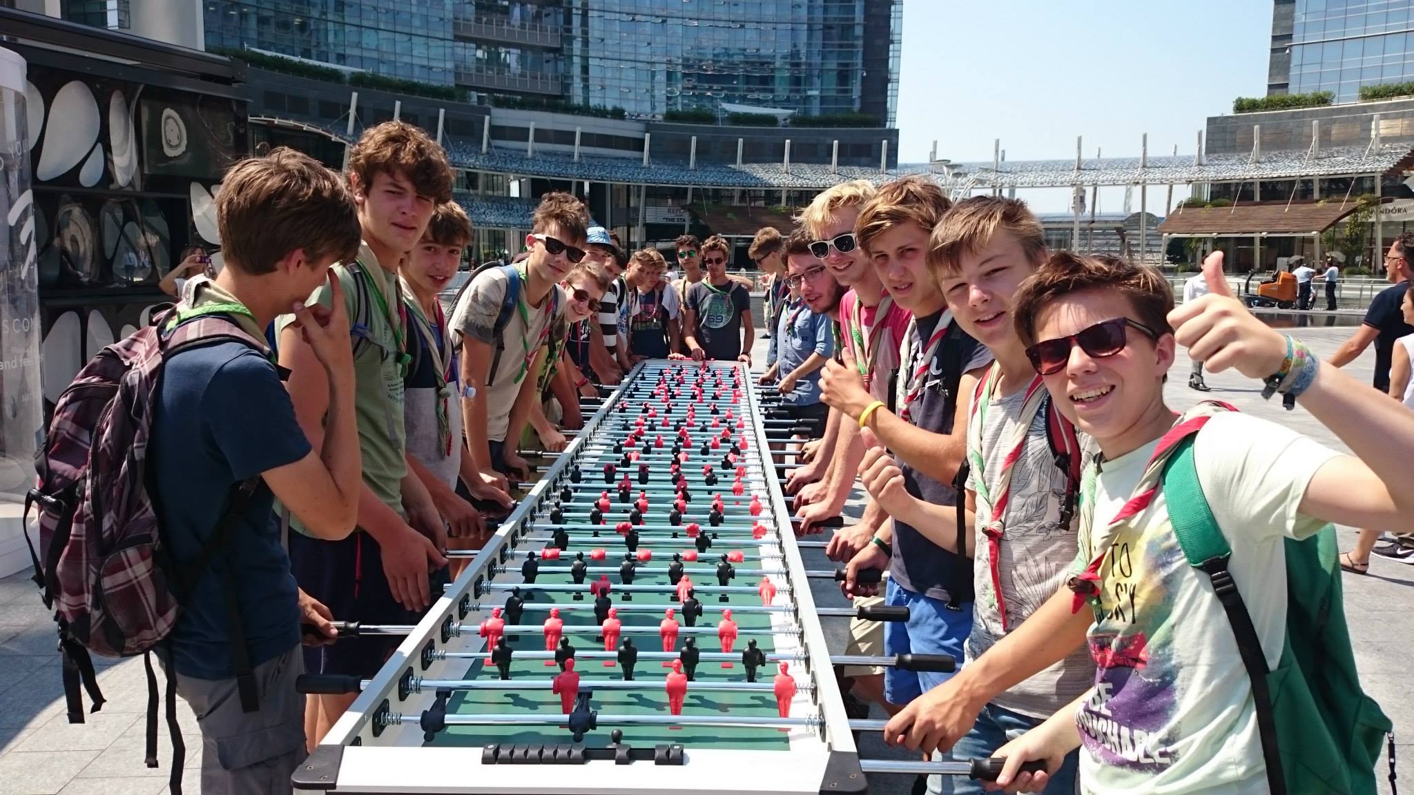 Sint-Martinus den XIIde - Internationaal kamp 2015 Kandersteg + Milaan